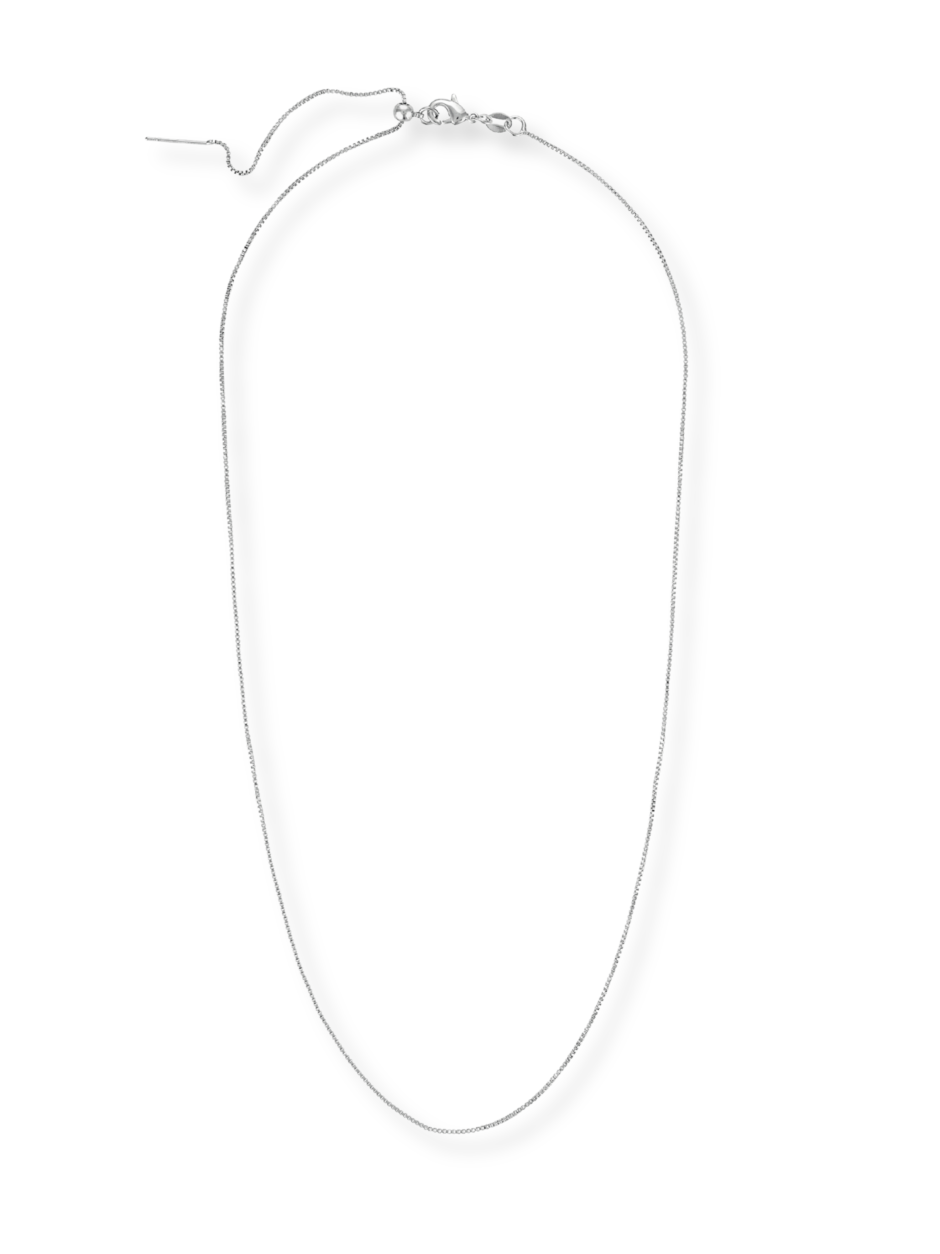Charm Necklace Box Chain